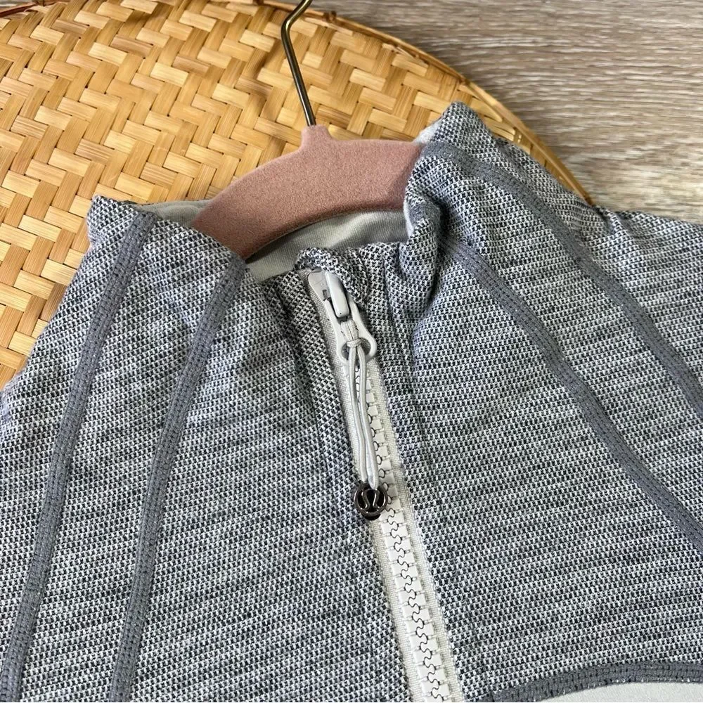 Lululemon define jacket‎ gray herringbone